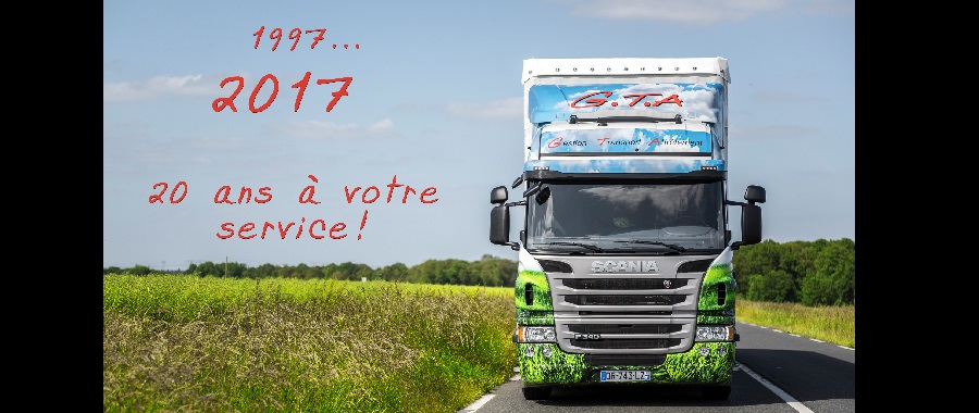 Tracteur gaz Scania G.T.A